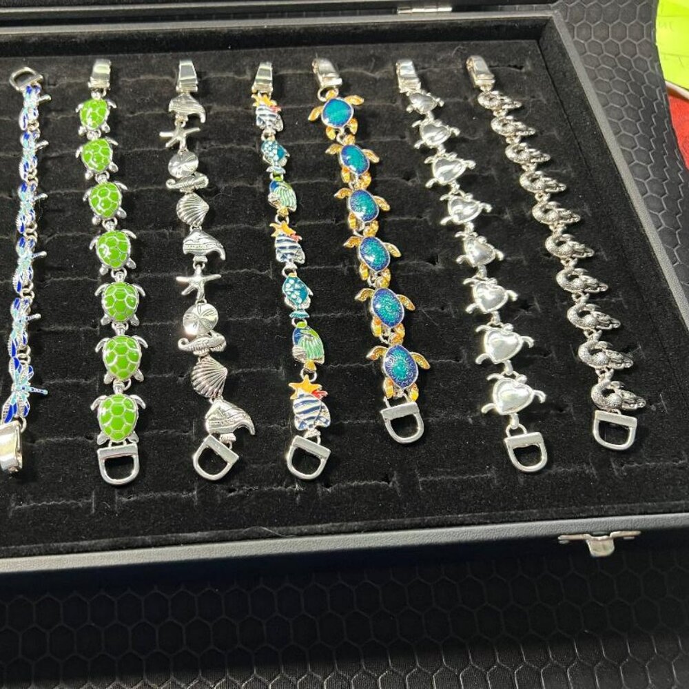 Ladies Ocean Themed Bracelets-9 in total-NEW! - Picture 2 of 2